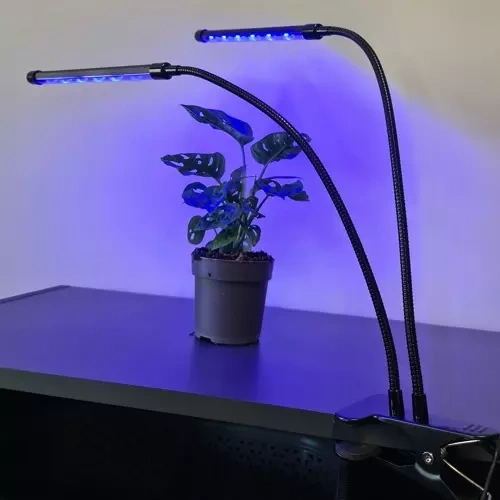 Lučka 20 LED 2 kosi za rast rastlin