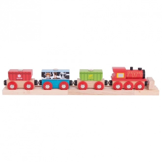 Bigjigs Rail Vlak s hrano