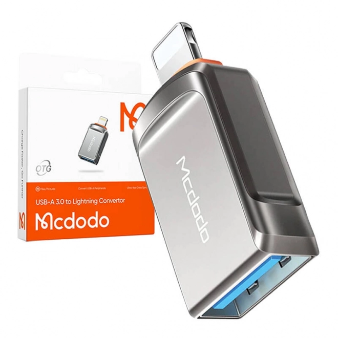 USB 3.0 adapter na lightning Mcdodo OT-8600 (črn)