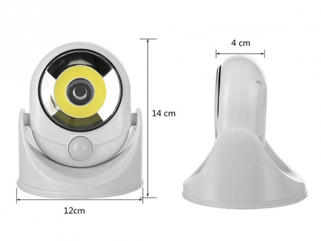 Baterijska svetilka LED COB 360 s senzorjem gibanja