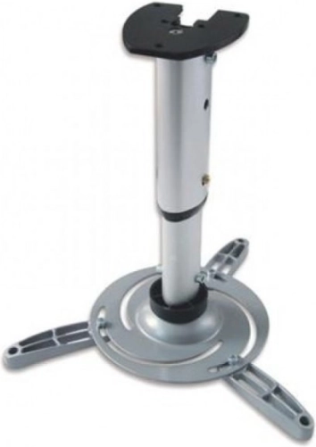 Stropna roka za projektor 60–102 cm, 15 kg, srebrna