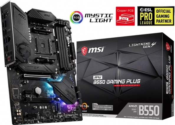 Igralna osnovna plošča MSI MPG B550 Gaming Plus