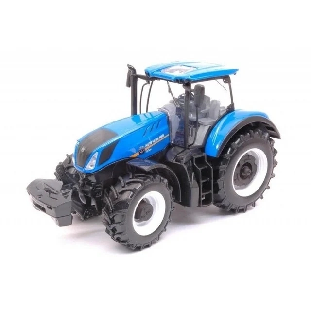 Kmetijski traktor New Holland s prikolico za konje