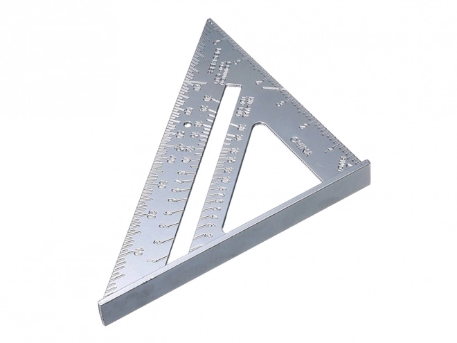 Aluminijast kotnik z graviranimi oznakami 180 mm