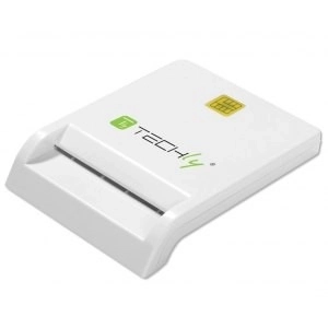 USB bralnik pametnih kartic bel