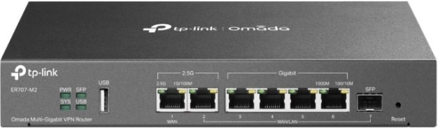Usmerjevalnik TP-Link Omada ER707-M2 z večgigabitnim VPN