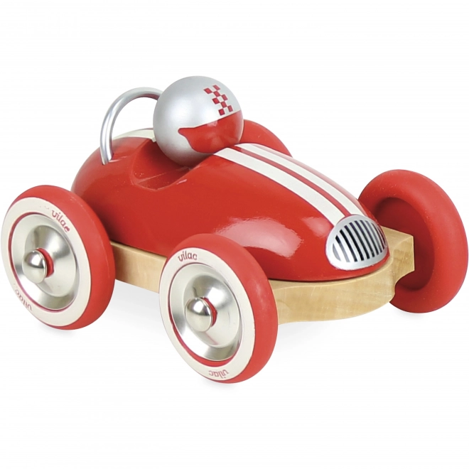 Vilac Leseni avto Roadster vintage rdeč