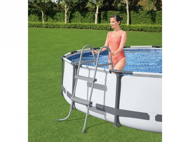 Bestway kovinski bazenski lestev 84 cm