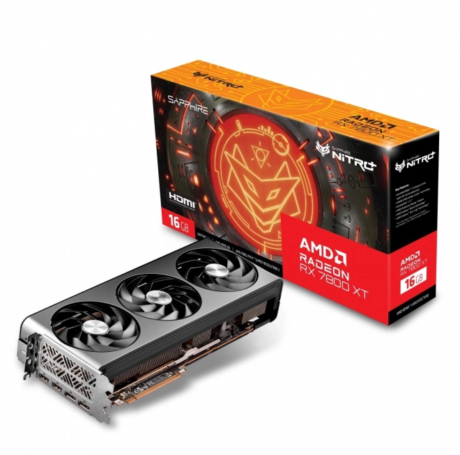 Grafična kartica Sapphire Radeon RX 7800 XT Nitro+