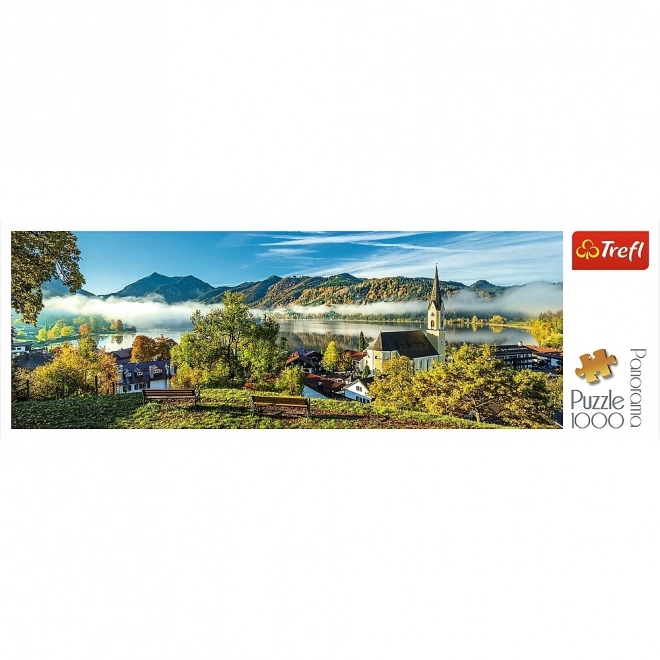 Panoramska sestavljanka jezero Schliersee 1000 kos
