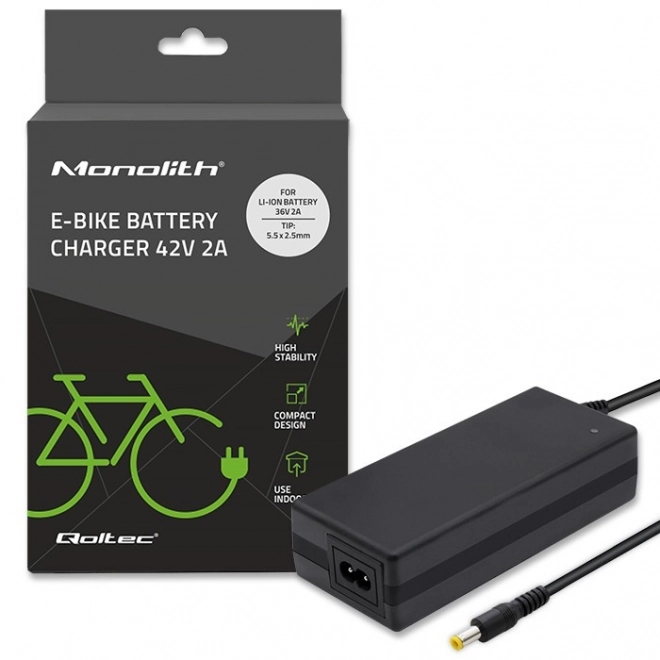 Polnilec za baterije za električna kolesa 36V | 42V | 2A | 5,5*2,5