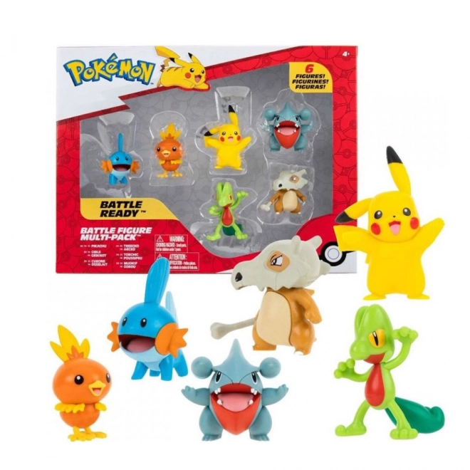 Pokemon set - 6 figuric