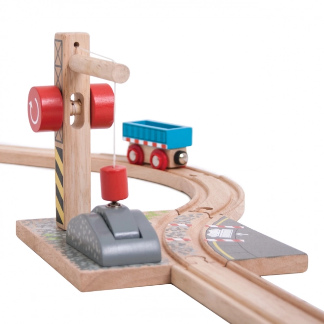 Bigjigs Rail Žerjav s prodnikom