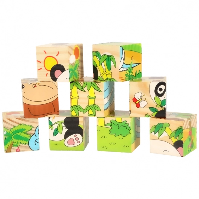 Lesene puzzle Safari 3D