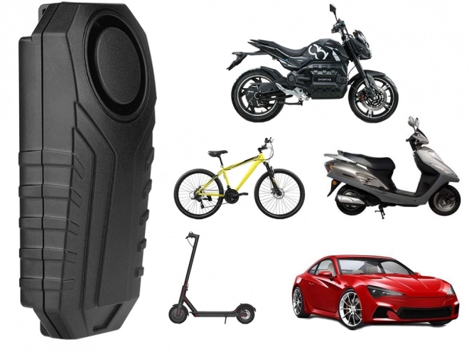 Alarm proti kraji za motorno kolo z daljinskim upravljalnikom