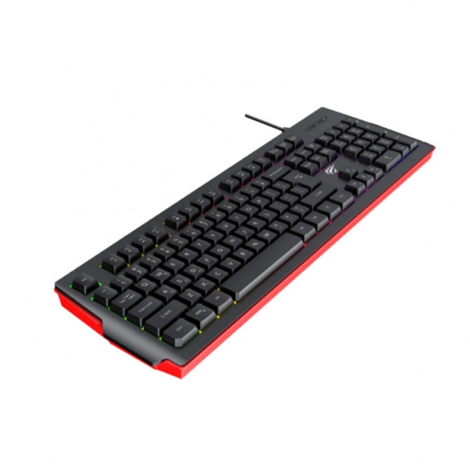 Membranska igralna tipkovnica Havit KB866L RGB