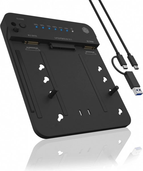 Postajališče za kloniranje IB-2915MSCL-C31 za M.2 NVMe in SATA SSD/HDD
