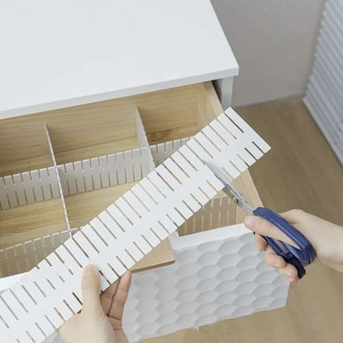Plastični delilni organizator za predale 4 kosi
