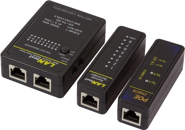 Zaznavanje PoE in natančno testiranje ožičenja