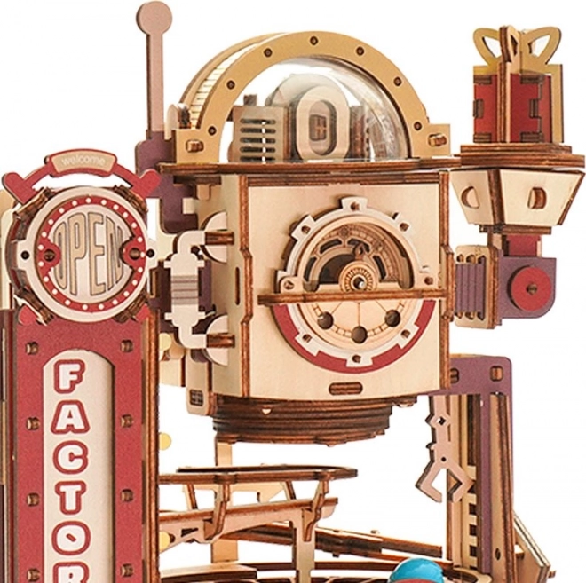 RoboTime 3D sestavljanka s krogličnim dirkalnikom Tovarna čokolade