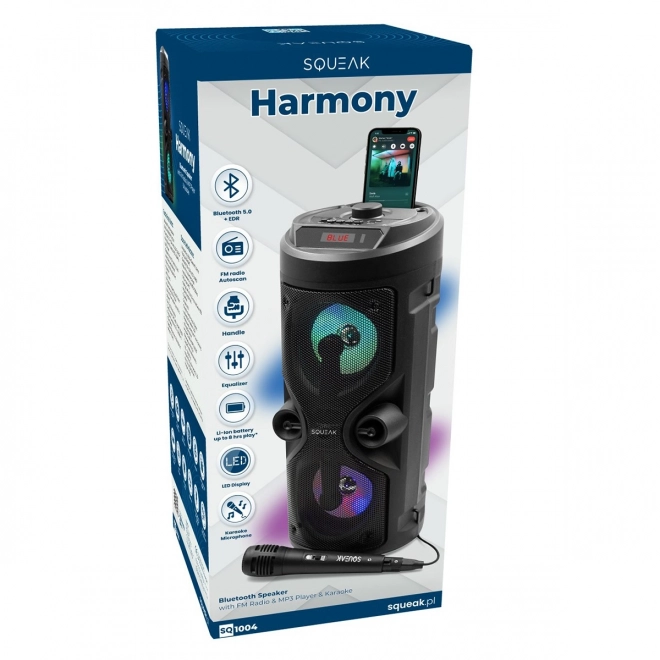 Bluetooth zvočnik Harmony s funkcijo karaoke