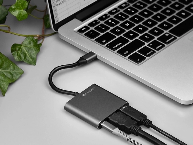 Večnamenski adapter Tracer A-1 USB-C HDMI 4K