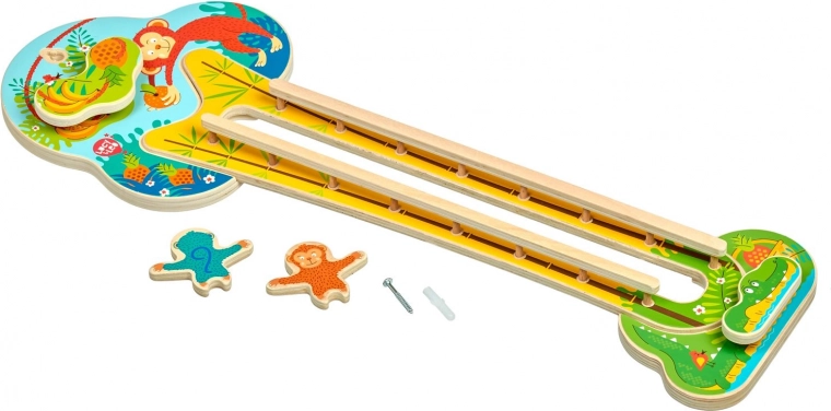 Dvojna drsna proga s premeti