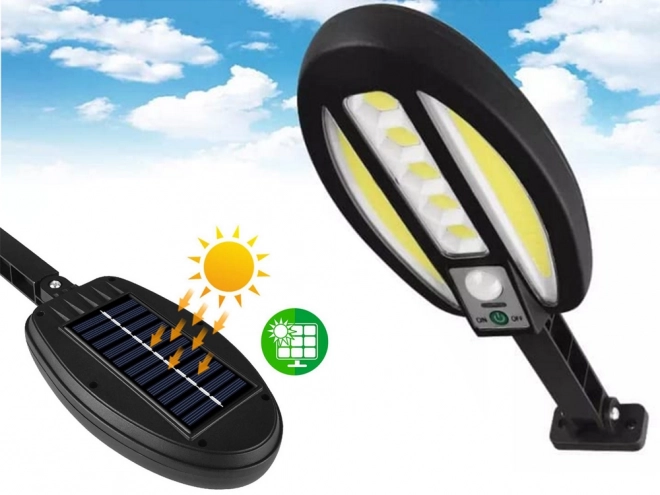 Sončna LED svetilka s senzorjem gibanja