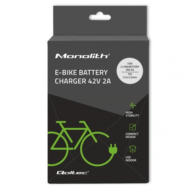 Polnilec za baterije za električna kolesa 36V | 42V | 2A | 5,5*2,5