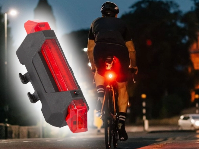 Komplet USB luči za kolo spredaj in zadaj