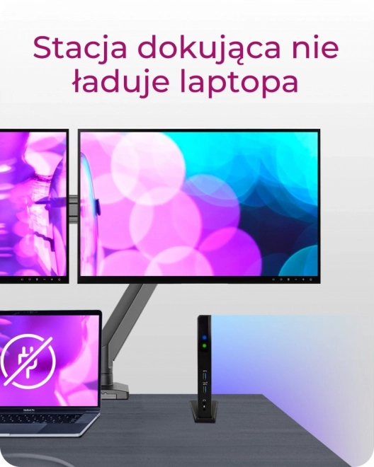 Namizna priklopna postaja Icy Box DisplayLink