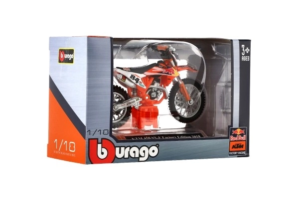 Motociklistična replika KTM 450 SX-F Factory Edition 2018 od Bburago