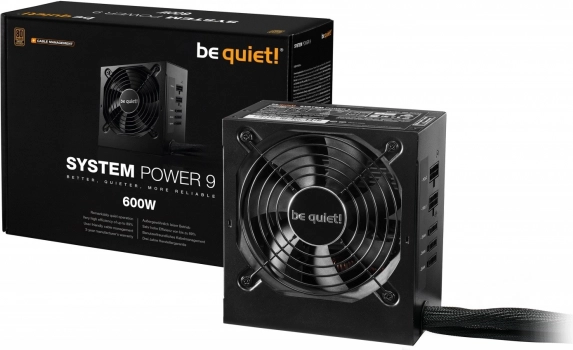 be quiet! System Power 9 CM 600 W – modularni napajalnik 80 PLUS Bronze