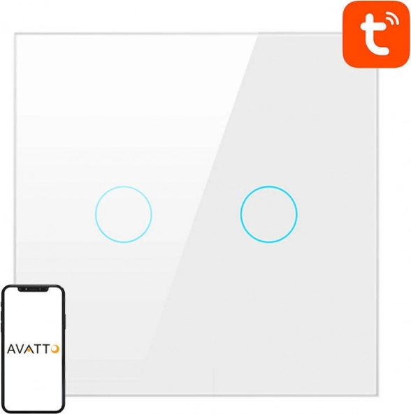 Pametno WiFi stikalo Avatto belo