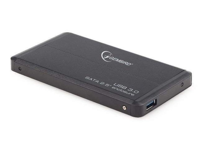 Zunanji HDD ohišje 2.5'' Sata USB 3.0 črn