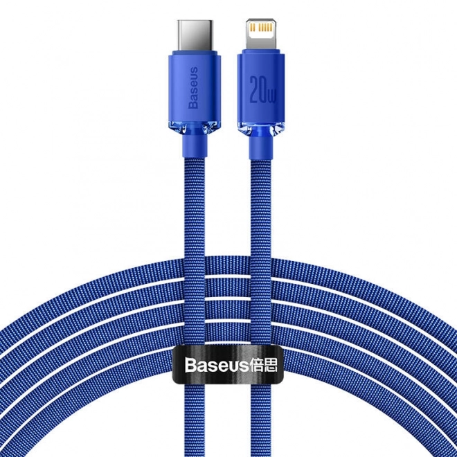 Baseus Crystal Shine kabel USB-C na Lightning 20W PD 2m moder