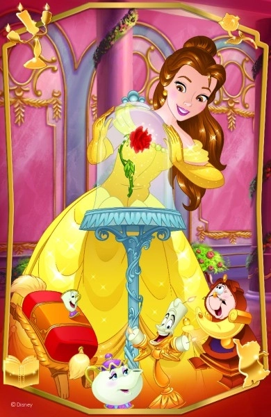 Minipuzzle Čudovite princese/Disney Princess 54 kosov
