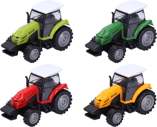 Kovinski traktor na vzmetni pogon 10,5 cm