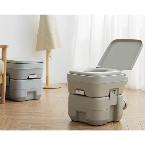 Trizand 24498 Prenosna kamping WC 20 + 12 l, siva