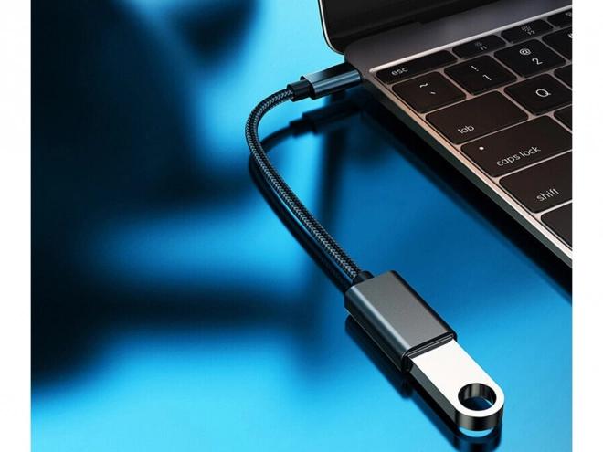 USB-C na USB-A 3.0 OTG adapter s opletenim kablom