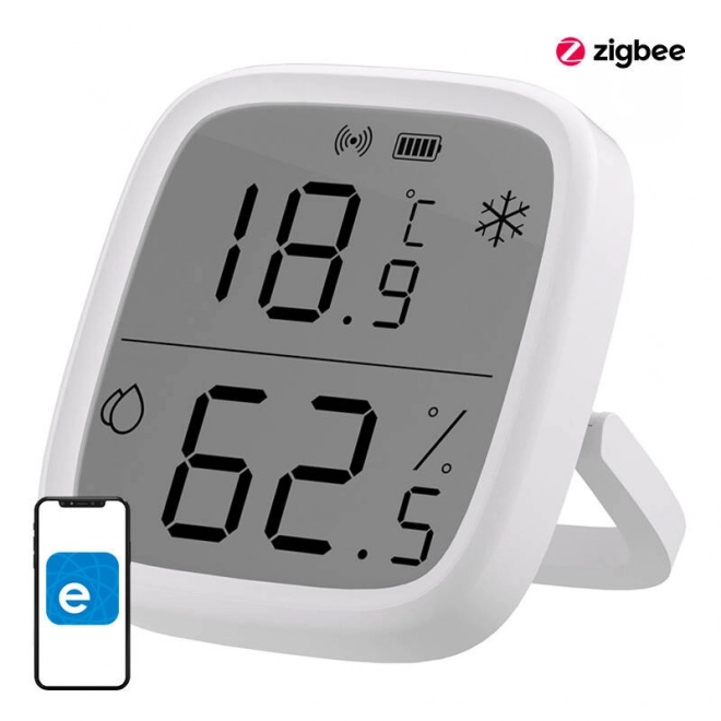 Pameten senzor temperature in vlage ZigBee LCD Sonoff