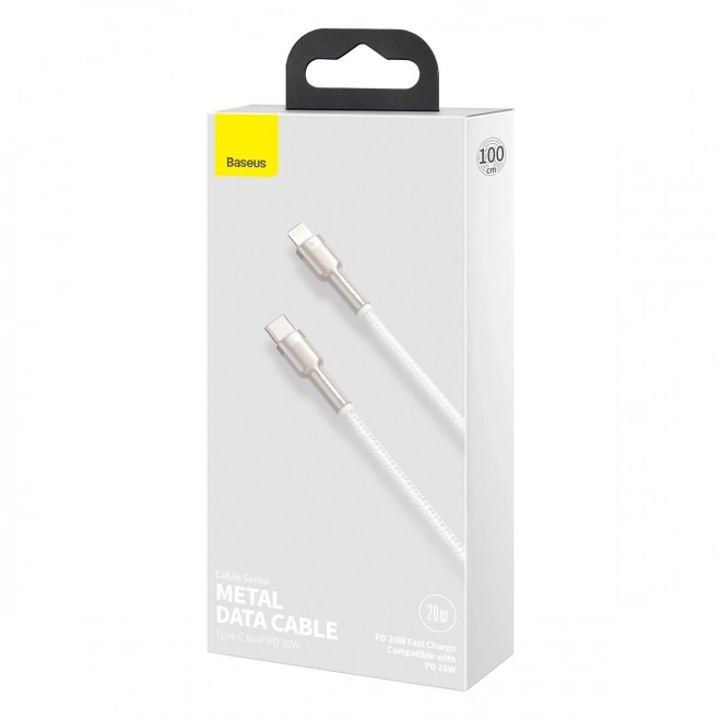 USB-C kabel za Lightning Baseus Cafule s hitrim polnjenjem 20W, 1m
