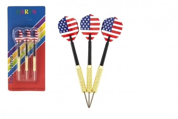 Kovinske metalne puščice 15 cm, set 3 kosi