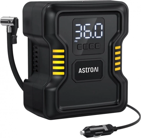 Prenosni avtomobilski kompresor AstroAI 150 PSI z avtomatskim izklopom