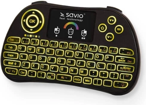 Integriran touchpad in multimedijsko upravljanje