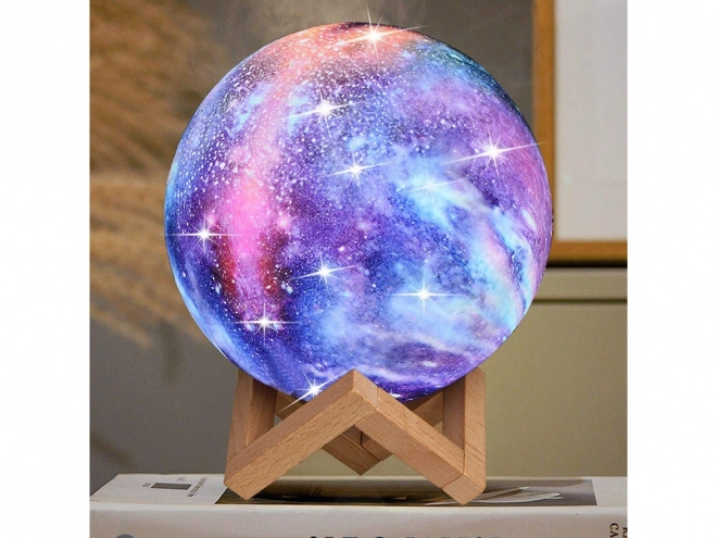 3D mesečeva RGB svetilka z daljinskim upravljanjem