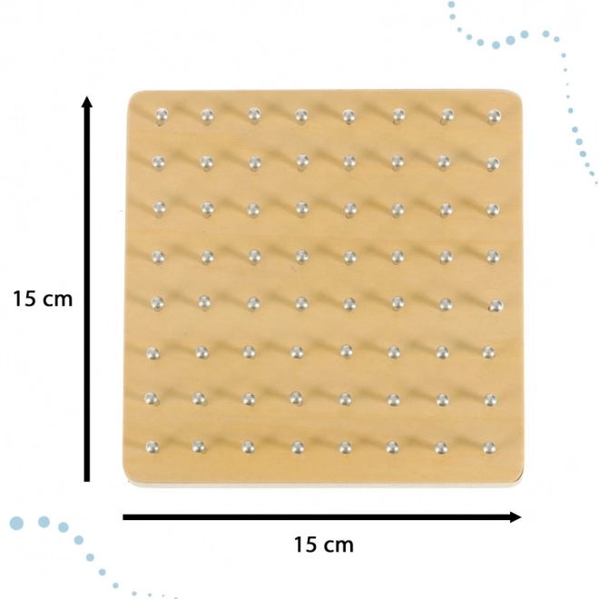Lesena deska Geoboard