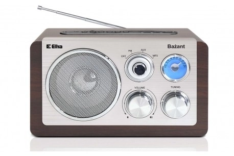 Radio BAŽANT USB temno
