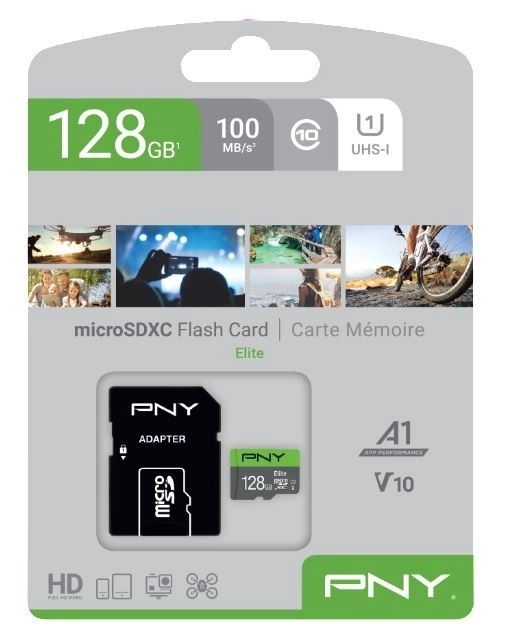 128GB pomnilniška kartica MicroSDXC P-SDU128V11100EL-GE