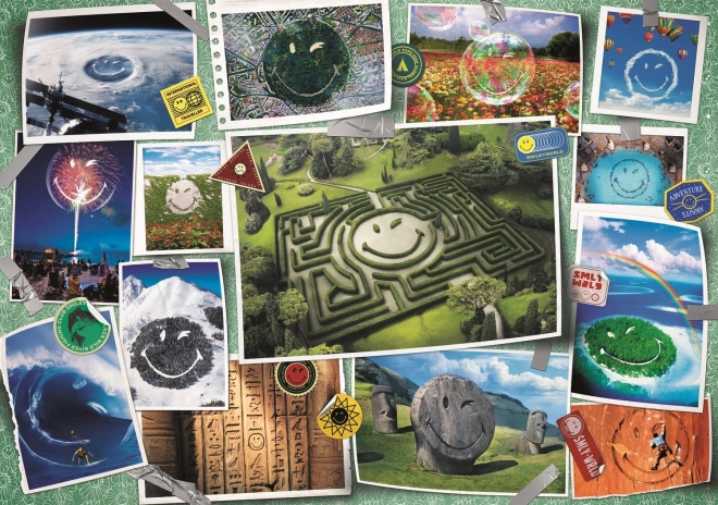 Puzzle Smiley: Nasmejane slike 1000 kosov
